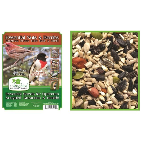 Songbird Essentials 5 lbs Essential Nuts and Berries SESEED191GC